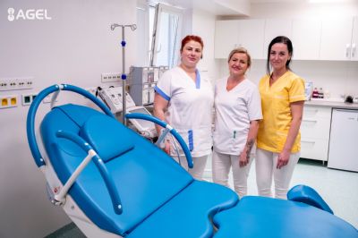 Gynekologicko-pôrodnícke oddelenie krompašskej nemocnice už rok  úspešne pôsobí v novom pavilóne. Rodičky sú mimoriadne spokojné